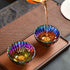 Colorful Gilding Tenmoku Jian Ware Ceramic Tea Cup-3