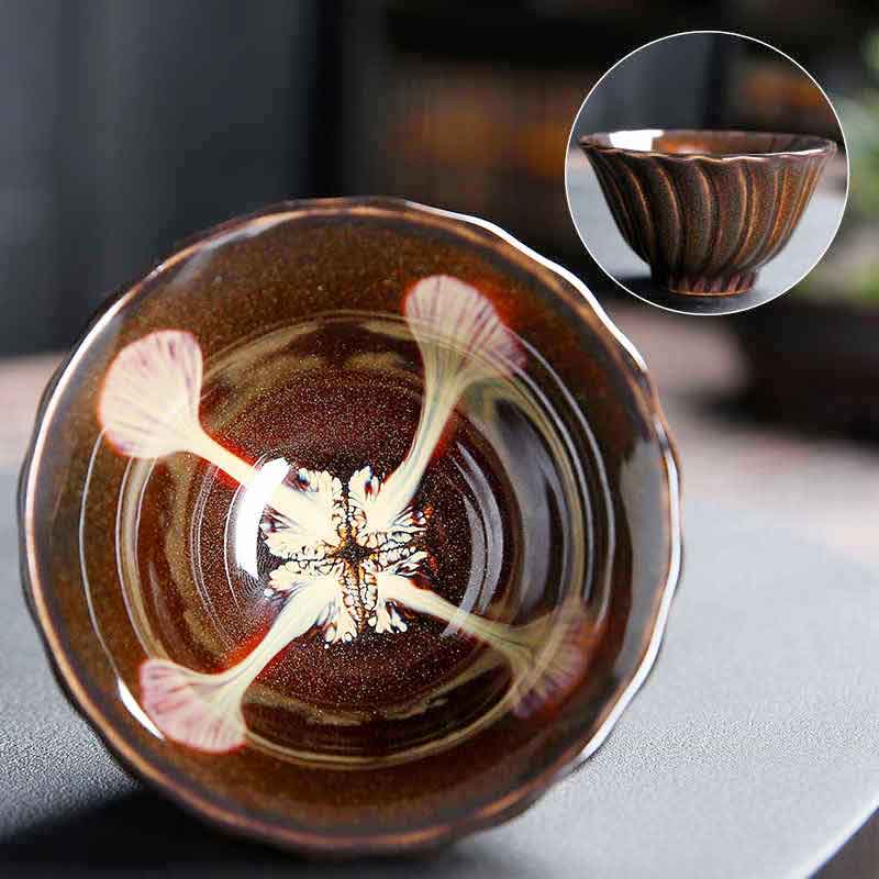 Kung Fu Tenmoku Jian Ware Ceramic Tea Cup-10