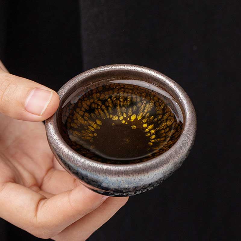 Small Oil Drops Tenmoku Jian Bowl Tea Cup-1