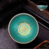 Sunflower Tenmoku Jian Ware Ceramic Tea Cup-4