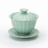 Chinese Lotus Flowering Shape Ceramic Gaiwan Tea Set Online - Ajiangoods