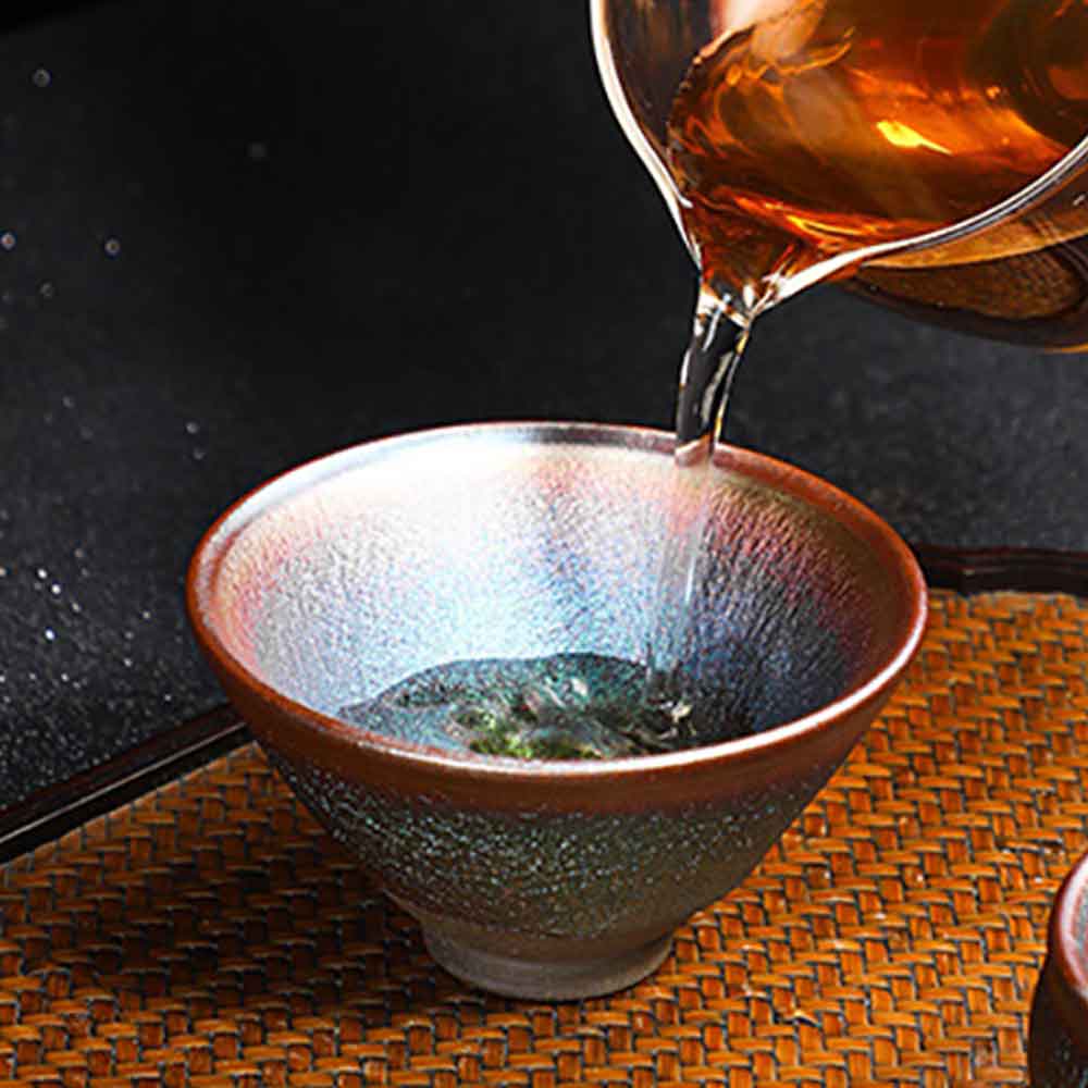 Chinese Tenmoku Jian Bowl Ceramic Tea Cup-5