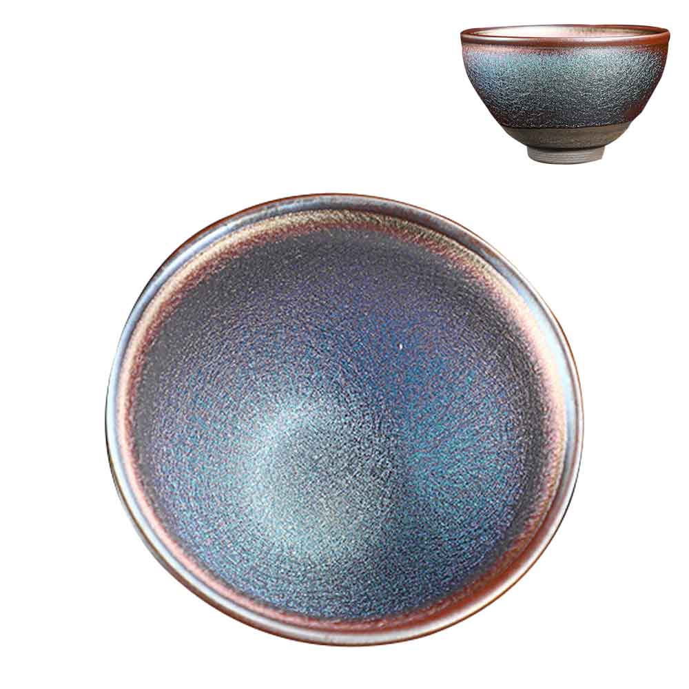 Chinese Tenmoku Jian Bowl Ceramic Tea Cup-11
