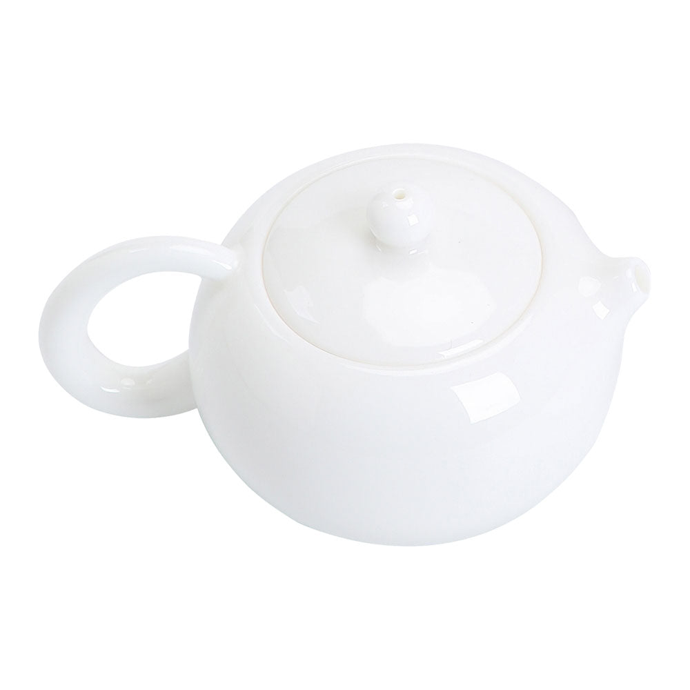 Dehua Kiln Xishi Ceramic Tea Pot-1
