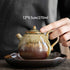 Firewood Ceramic Tea Pot