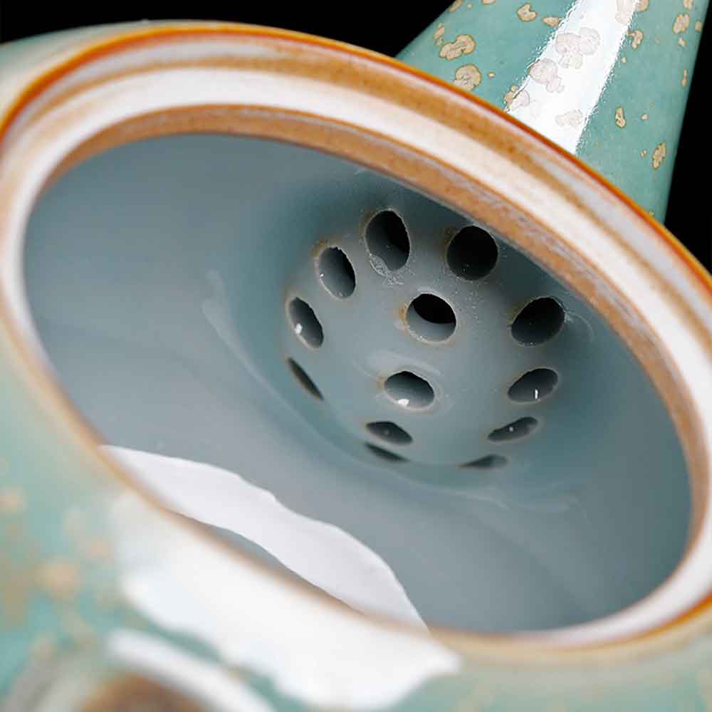 Jun Kiln Ceramic Tea Pot-4