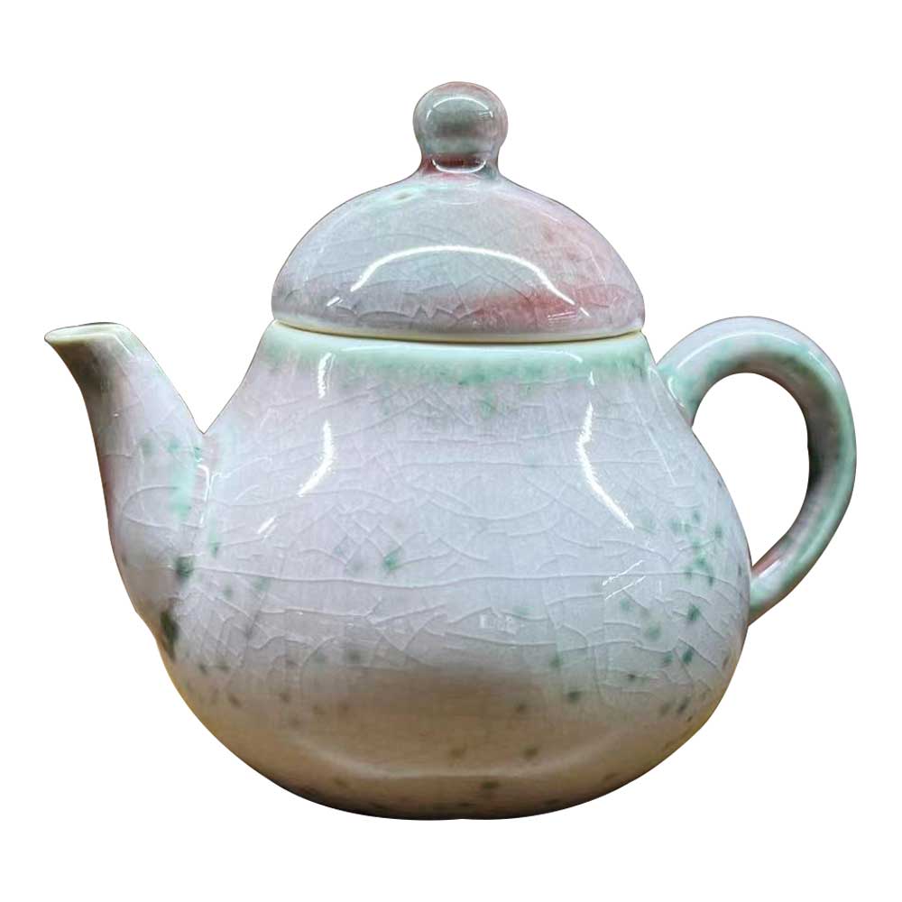 Pear Shaped Ceramic Tea Pot-10
